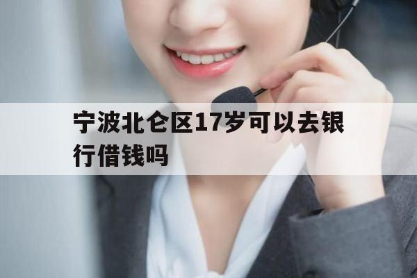 宁波北仑区17岁可以去银行借钱吗